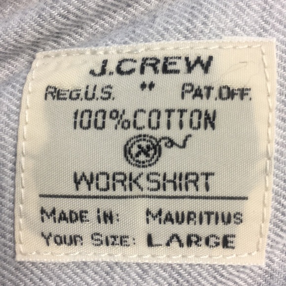 J. Crew Other - Men’s 100% cotton work shirt